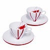 M-style Fall Espresso Cup & Saucer Set