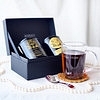 マリアージュ フレールの本格紅茶と名入れガラスマグカップの「格別な香りのくつろぎタイム」セット