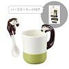 カワウソカフェ カワウソマグ＆スプーン チョコ 誕生日カード付