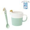 はむころん がじがじマグ＆スプーン ミント ホワイトデーカード付
