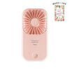 ポータブル&スタンドファン ライトピンク 母の日カード付
