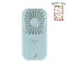 ポータブル&スタンドファン ライトブルー 母の日カード付