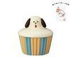 メゾン・テリア カップケーキ小物入れ ホワイトチョコ ありがとうカード付