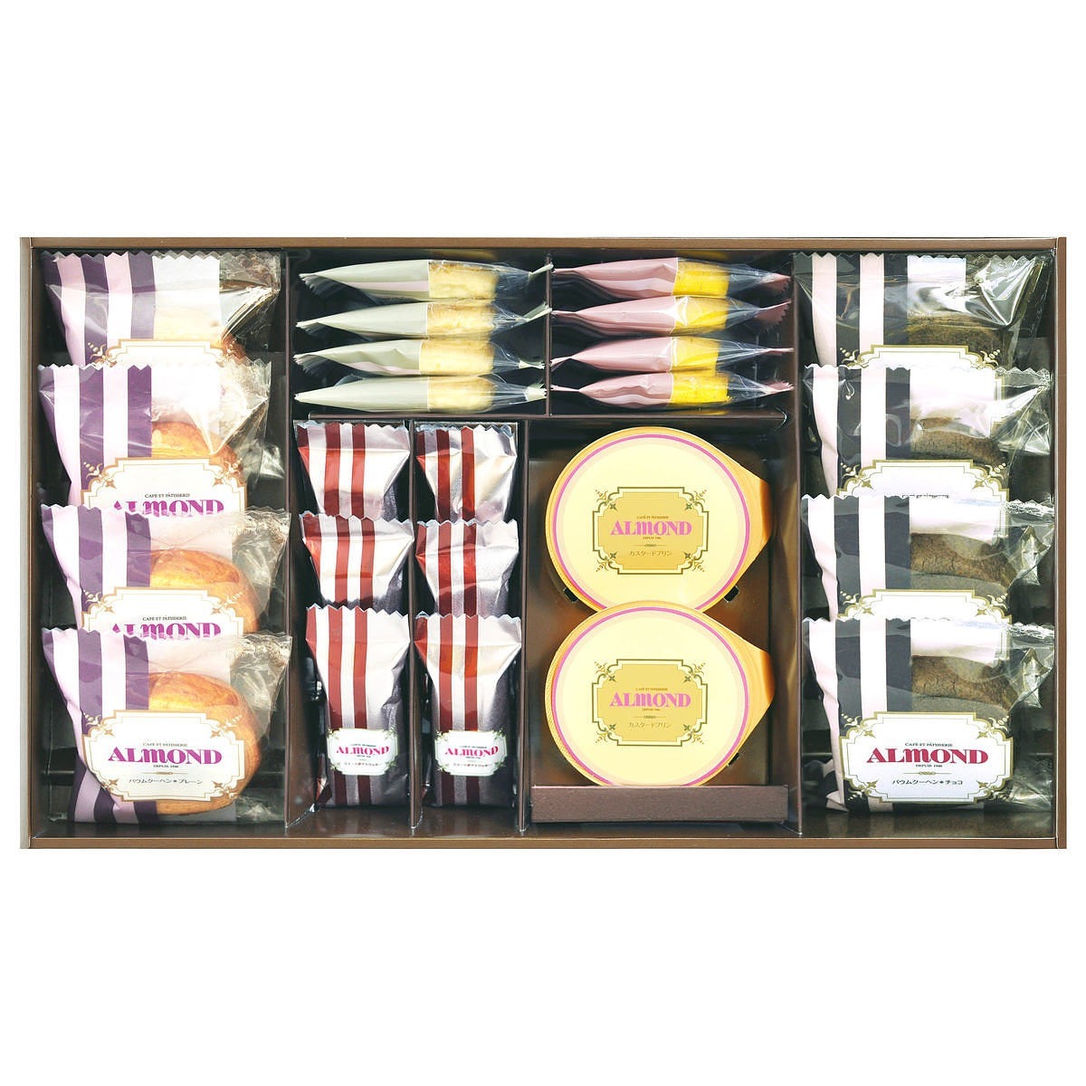 アマンド 焼き菓子詰合せ ALM-30 ALMOND 4種詰め合わせ - スマートギフト