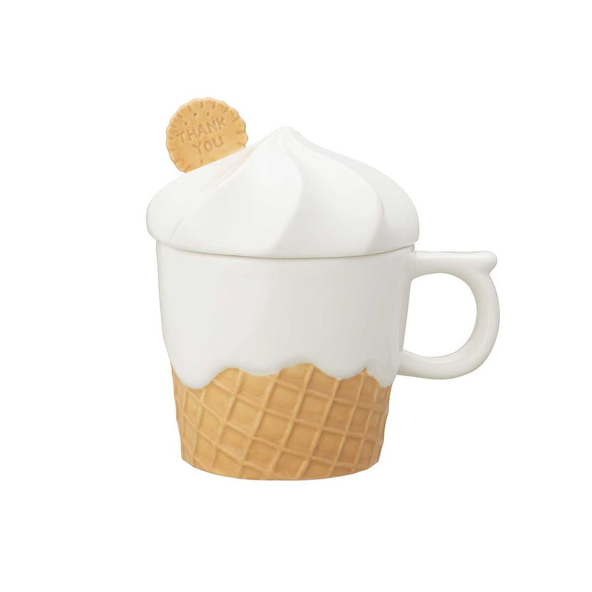 メッセージスイーツマグ ブラウン