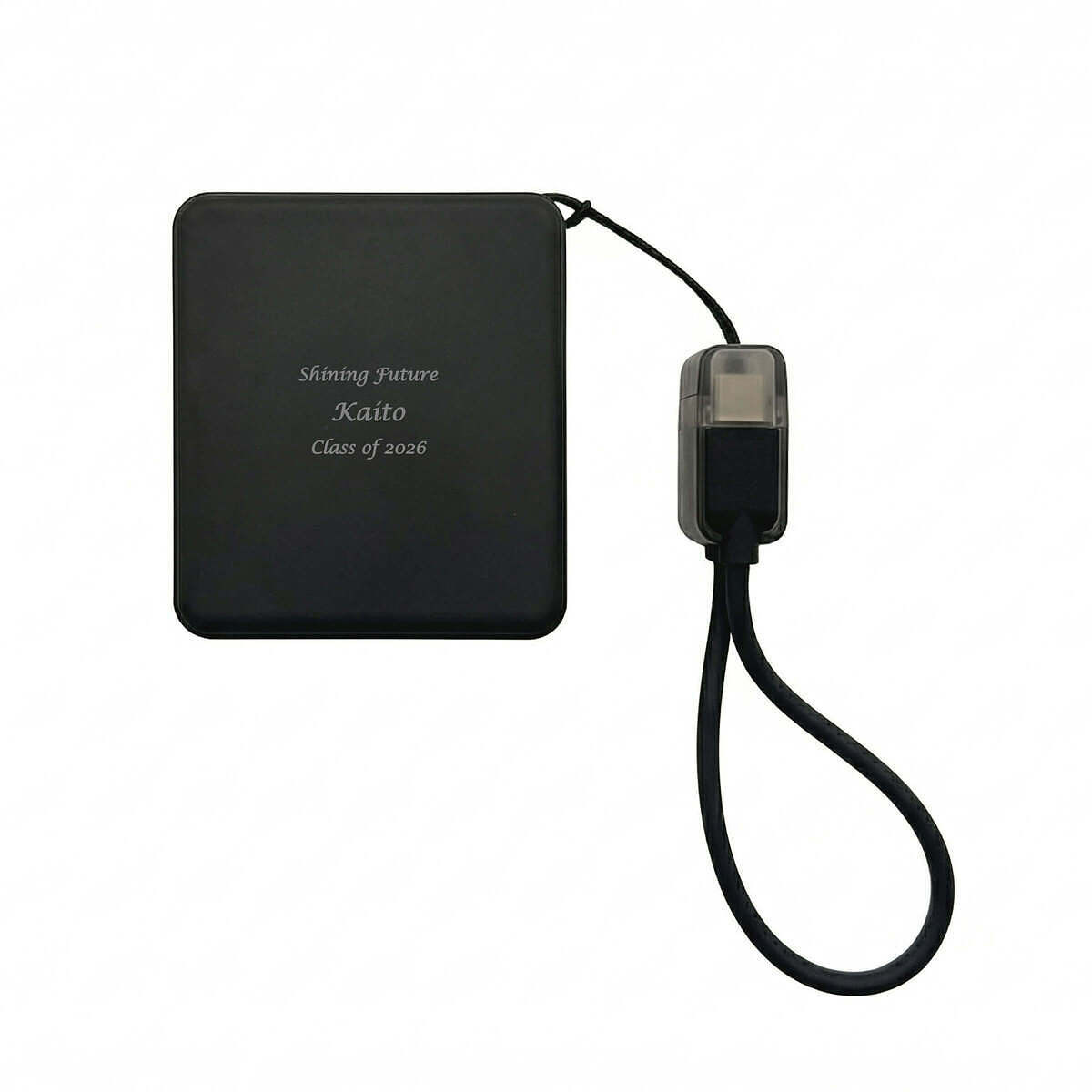 モバイルチャージャー コードストラップ ブラック