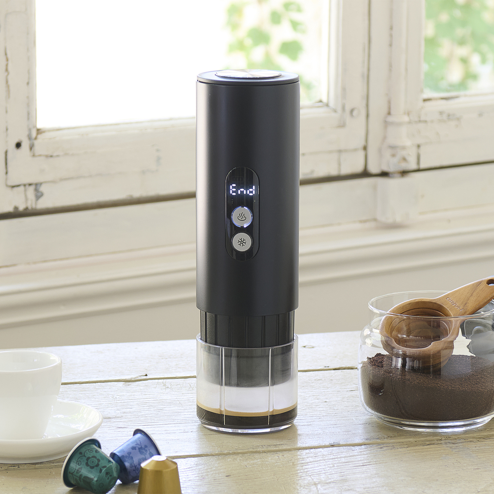加熱式ポータブルエスプレッソメーカー - スマートギフト