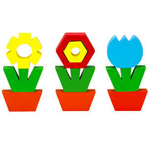 つみきパズル はな 1