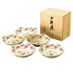 赤絵万暦 煮物鉢