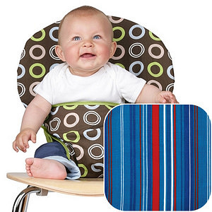 トットシート チェアベルト Blue Stripe