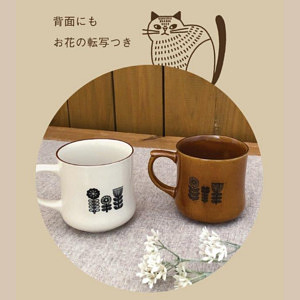 FIKA ネコ柄マグカップ  アメ 2