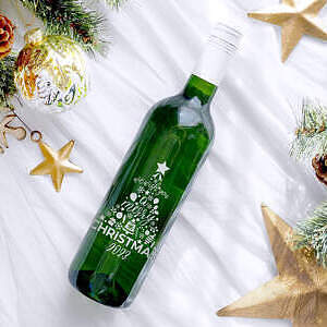 クリスマスツリーボトル 白ワイン 0