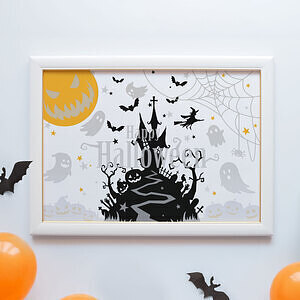 ハロウィン イベント ウェルカムボード 4