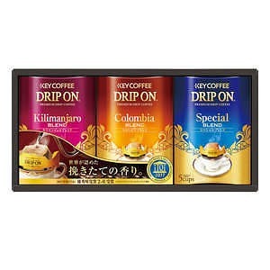 キーコーヒー ドリップオン・レギュラーコーヒーギフト KDV-15N