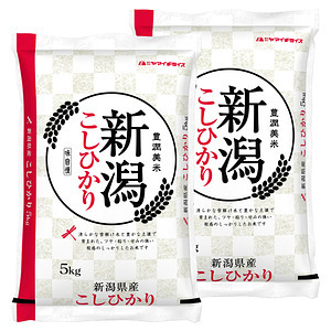 新潟県産コシヒカリ 5kg×2袋 合計10kg