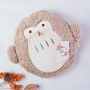 ヌクヌク ハグ フクロウ ありがとうカード付 0