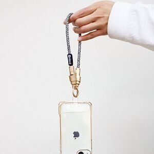 スマホ充電ストラップ TypeC-TypeC ライトピンク 30cm 15