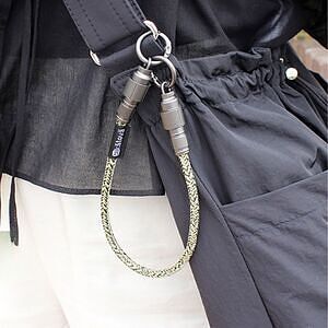 スマホ充電ストラップ TypeC-TypeC ライトピンク 30cm 25