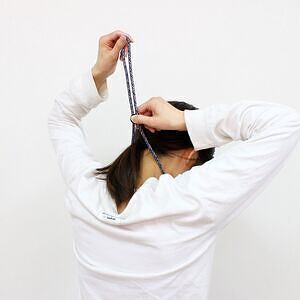 スマホ充電ストラップ TypeC-TypeC ライトピンク 30cm 41