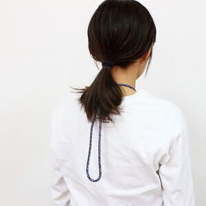 スマホ充電ストラップ TypeC-TypeC ライトピンク 30cm 42
