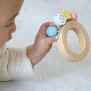 ミルキートイ ボンボンラトル 名入れ巾着バッグ入り 3