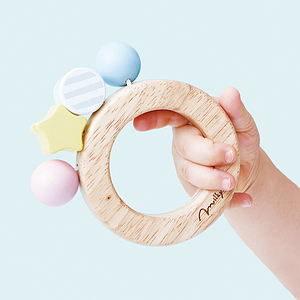 ミルキートイ ボンボンラトル 名入れ巾着バッグ入り 6