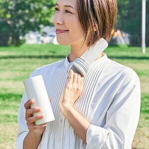 氷タオル ヒヤシーナ ホワイト ありがとうカード付き 3