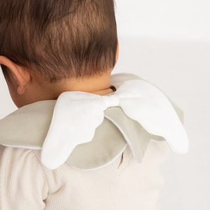 ベビーお食事ギフトセット 名入れ巾着バッグ入り ピンク 7