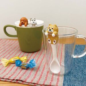 wankoron  わんわん マグ スプーン 箸置き シバ 2