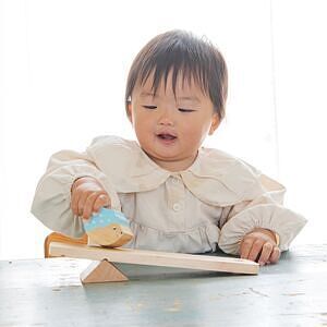 レトロンフォレスト まわるおきあがりこぼし おとぼけテディ 35