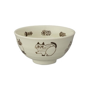 fikalycka 茶碗 ブラウン