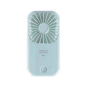 ポータブル＆スタンドファン ライトブルー
