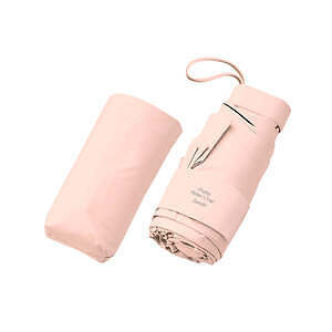 コンパクト折りたたみ傘 ピンク