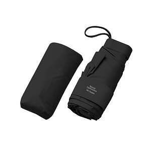 コンパクト折りたたみ傘 ブラック