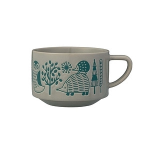 fikalycka スープマグ グレー