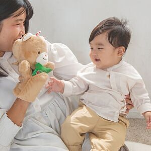 1さいのたからばこ Milky Bear Gift 1