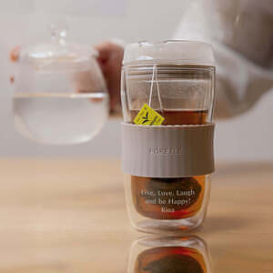 蓋つきガラスタンブラー ビードロ アイボリー 10