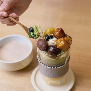 蓋つきガラスタンブラー ビードロ アイボリー 11