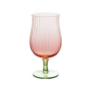 フラワーグラス ゴブレット ピンク