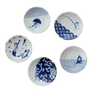 SHICHITA 猫 小皿揃 木箱入