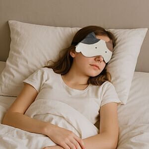 ネコティUSBホットアイマスク ミケ 1