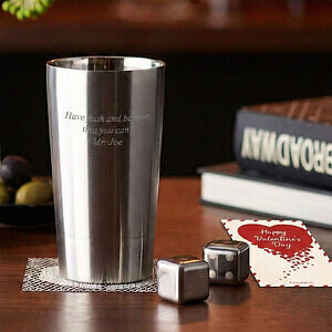 フローズンキューブ ダブルウォールハイボール セット バレンタインカード付 0