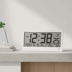 デジタル電波置掛兼用時計 ビジョン 4