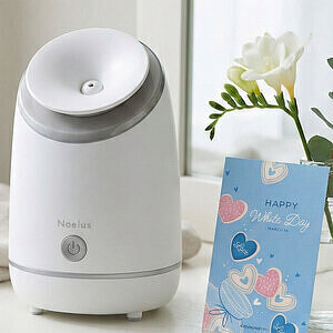 コンパクトフェイシャルスチーマー 誕生日カード付 9