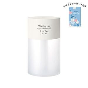 ポータブル加湿器 チューブ ホワイト ホワイトデーカード付