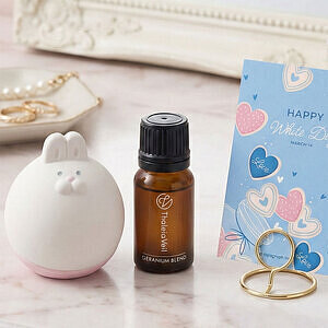 アロマギフトセット ねこ ラベンダーブレンド ホワイトデーカード付 5