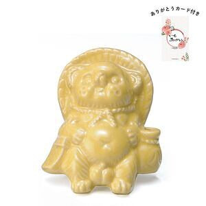 たぬたぬ オス イエロー ありがとうカード付
