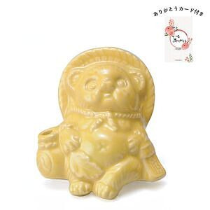 たぬたぬ メス イエロー ありがとうカード付