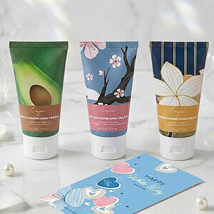 シークィーン モイスチャーライジング ハンドクリームセット ホワイトデーカード付 2