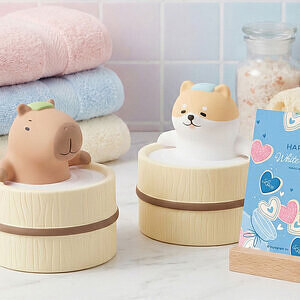 潤いマスコット ゆるり日和 かぴばら ホワイトデーカード付 4